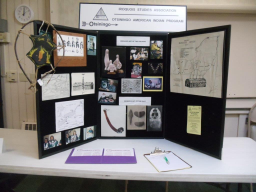 Iroquois Studies Association display